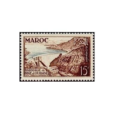 MAROC N° 329 Obli