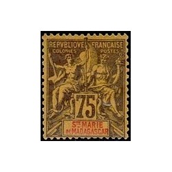 ST Marie de Madagascar N° 012 Obli