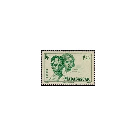 Madagascar N° 307 Obli
