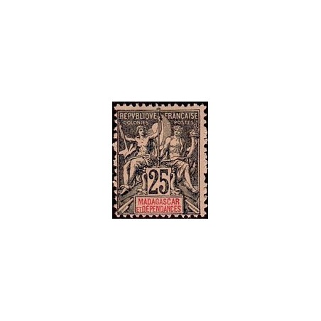 Madagascar N° 035 Obli