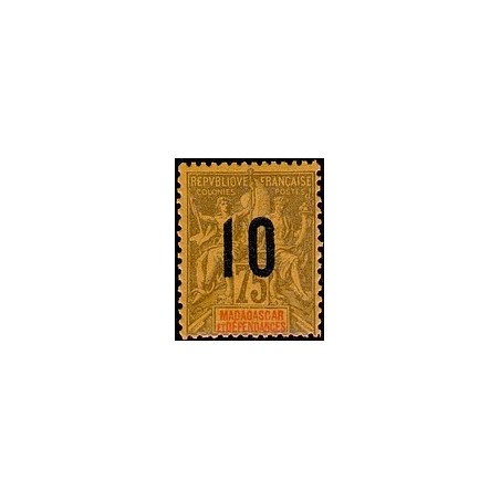 Madagascar N° 114 Obli