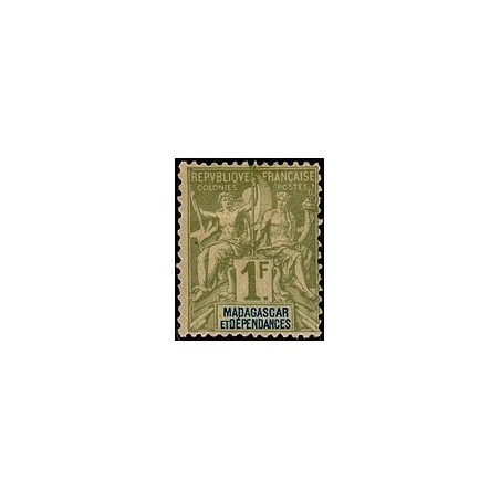 Madagascar N° 041 Obli