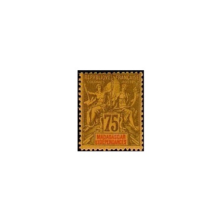 Madagascar N° 039 Obli