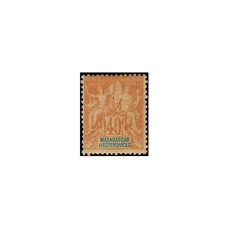 Madagascar N° 037 Obli