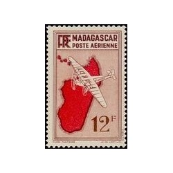 Madagascar N° PA 010 Obli