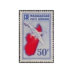 Madagascar N° PA 014 Obli