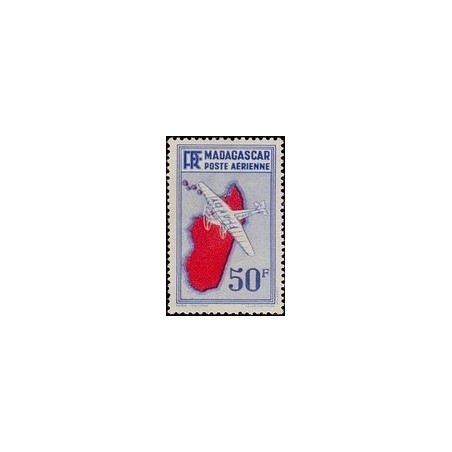 Madagascar N° PA 014 Obli