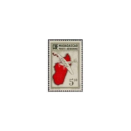 Madagascar N° PA 020 Obli