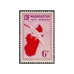 Madagascar N° PA 021 Obli