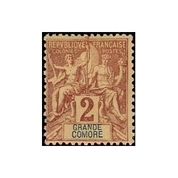 Grand-Comore N° 002 Obli