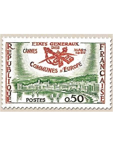 FR N° 1244 Neuf avec trace de charni