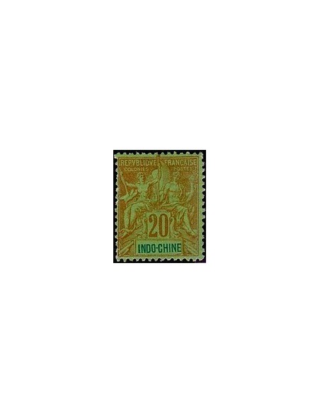 Indochine N° 009 Obli