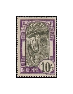 Indochine N° 058 Obli