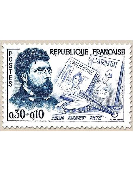 FR N° 1261 Neuf avec trace de charni