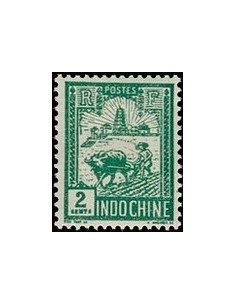 Indochine N° 128 Obli