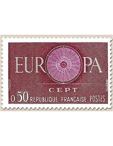 FR N° 1267 Neuf avec trace de charni