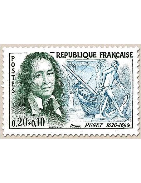 FR N° 1296 Neuf avec trace de charni