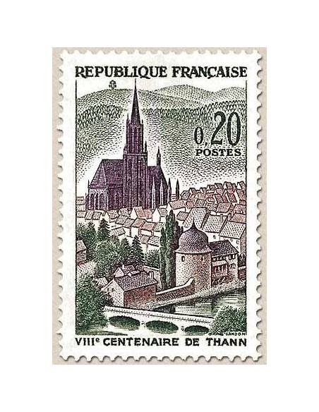 FR N° 1308 Neuf avec trace de charni