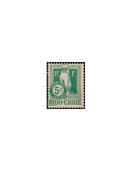 Indochine N° TA 007 Obli