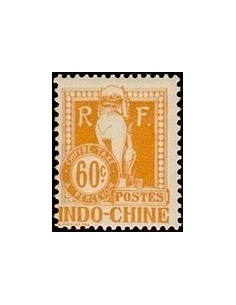 Indochine N° TA 014 Obli