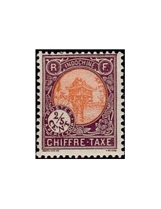 Indochine N° TA 044 Obli