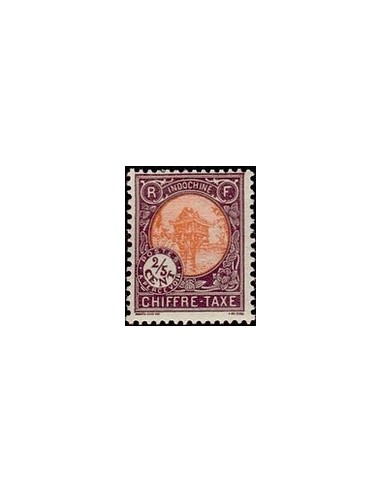 Indochine N° TA 044 Obli