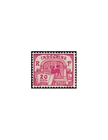 Indochine N° TA 054 Obli