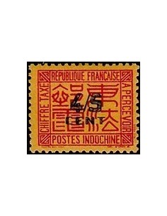 Indochine N° TA 059 Obli