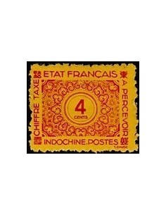 Indochine N° TA 078 Obli