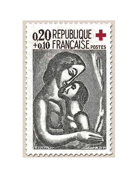 FR N° 1323 Neuf avec trace de charni