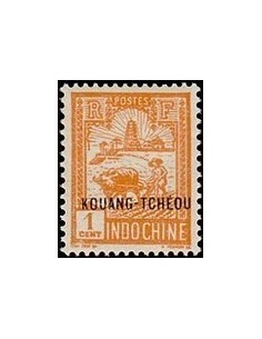 Kouang-Tcheou N° 077 Obli