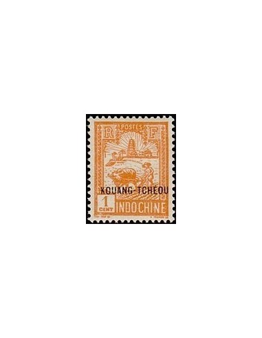 Kouang-Tcheou N° 077 Obli