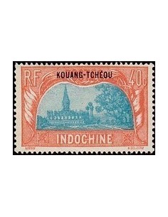 Kouang-Tcheou N° 093 Obli