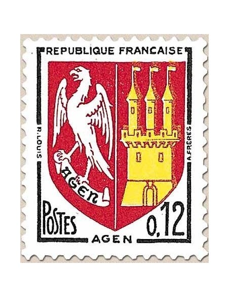 FR N° 1353A Neuf avec trace de charni