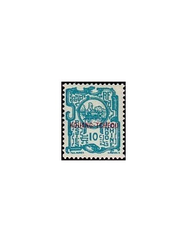 Kouang-Tcheou N° 086 Obli