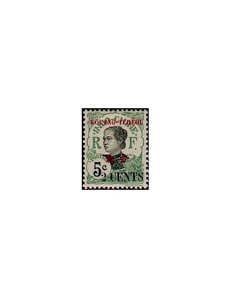 Kouang-Tcheou N° 038 Obli