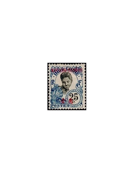 Kouang-Tcheou N° 025 Obli