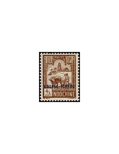 Kouang-Tcheou N° 076 Obli