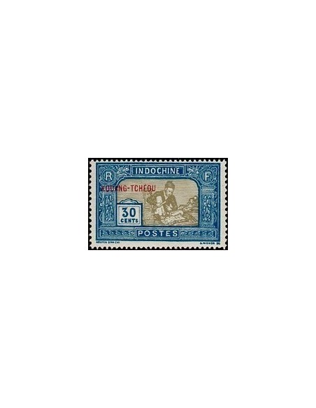 Kouang-Tcheou N° 092 Obli