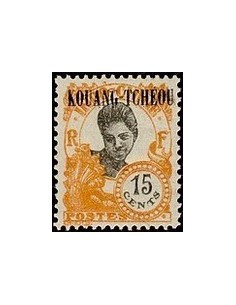 Kouang-Tcheou N° 068 Obli