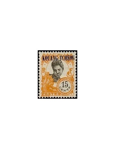 Kouang-Tcheou N° 068 Obli