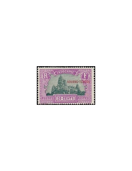 Kouang-Tcheou N° 090 Obli