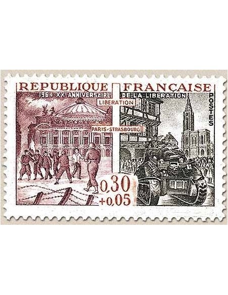 FR N° 1410 Neuf avec trace de charni