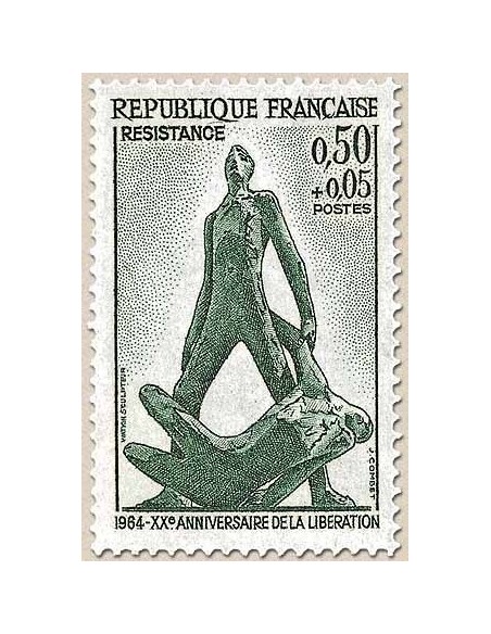 FR N° 1411 Neuf avec trace de charni