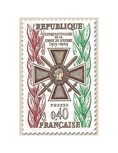 FR N° 1452 Neuf avec trace de charni