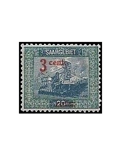 Sarre N° 069 Obli