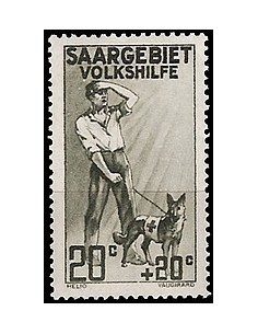Sarre N° 103 Obli