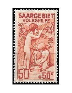 Sarre N° 105 Obli