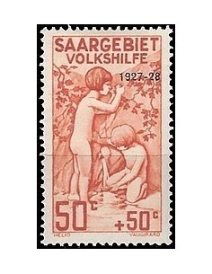 Sarre N° 123 Obli