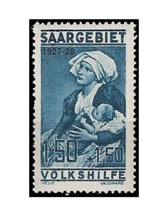 Sarre N° 124 Obli